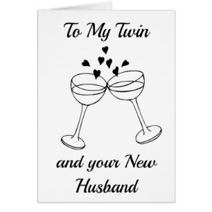 ***TWIN SISTER*** FEIERT IHREN LIEBE WEDD DAY