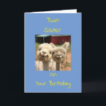 **TWIN SISTER** GENIESSEN SIE IHRE GEBURTSTAGSKART KARTE<br><div class="desc">VIELEN DANK U FÜR DAS AUFGEHEN VON 1 MEINER ACHT GESCHÄFTE</div>