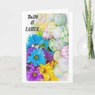 **TWIN SISTER** LIEBE AN SIE AUF DER OSTKARTE FEIERTAGSKARTE
