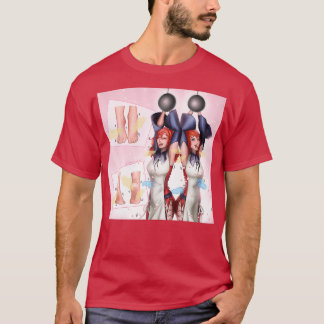 Twin Sisters Tickling Feet T-Shirt