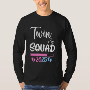 TWIN SQUAD 2025 Twin Mama Baby MAMA TO BE Pregnanc T-Shirt