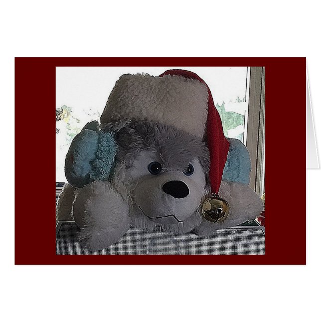 TWIN-THIS PAPPY PUP SAGT SPEZIELLE CHRISTMAS WISHE (Vorderseite (Horizontal))