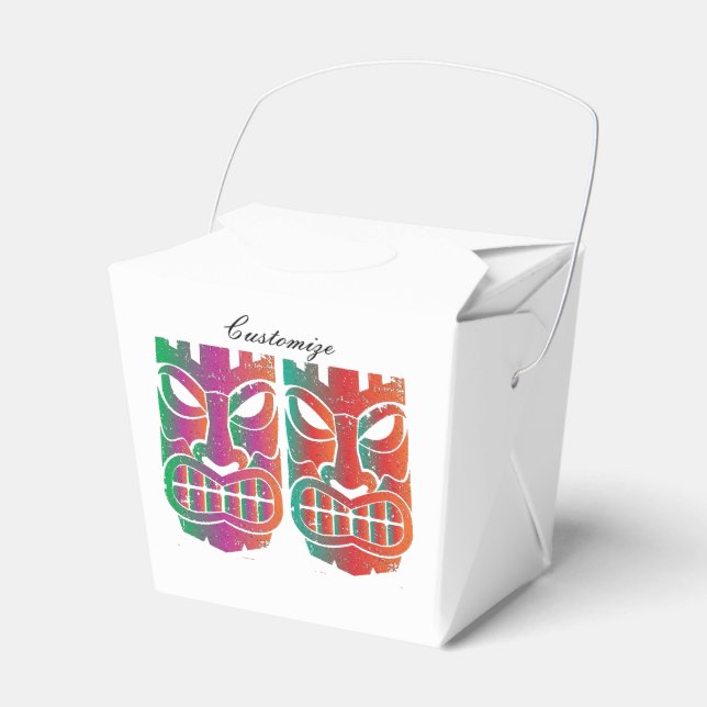 Twin Tiki Skulptur Thunder_Cove Geschenkschachtel (Vorderseite)