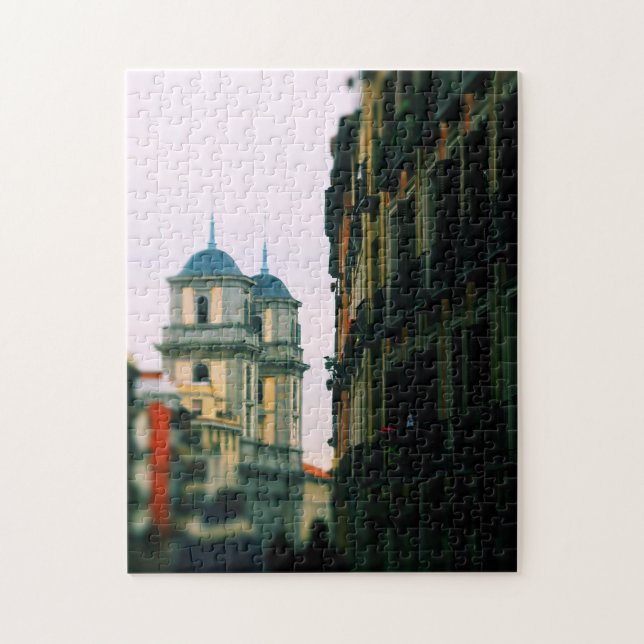 Twin Tower - Madrid, Spanien - Puzzlespiel Puzzle (Vertikal)