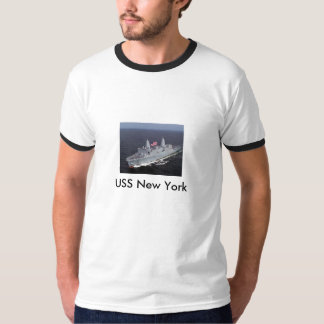 Twin Tower-Schiff, USS New York T-Shirt