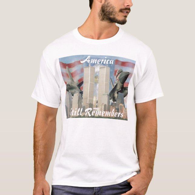 Twin Towers 9/11 Remembrance Shirt (Vorderseite)