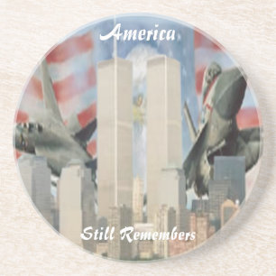 Twin Towers 9/11 Remembrance Untersetzer