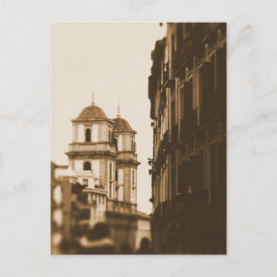 Twin Towers - Madrid, Spanien - Postcard Postkarte