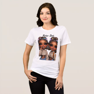 Twin-Zees Luxus-Chibi-Puppe Tri-Blend Shirt