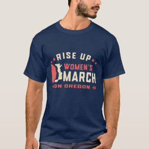 Twinart66 - März für Frauen auf Oregon erhöhen T-Shirt