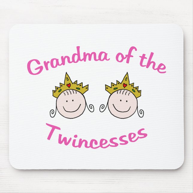 Twincess Großmutter Mousepad (Vorne)
