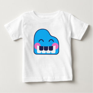 Twink glücklicher Klavier-Baby-T - Shirt