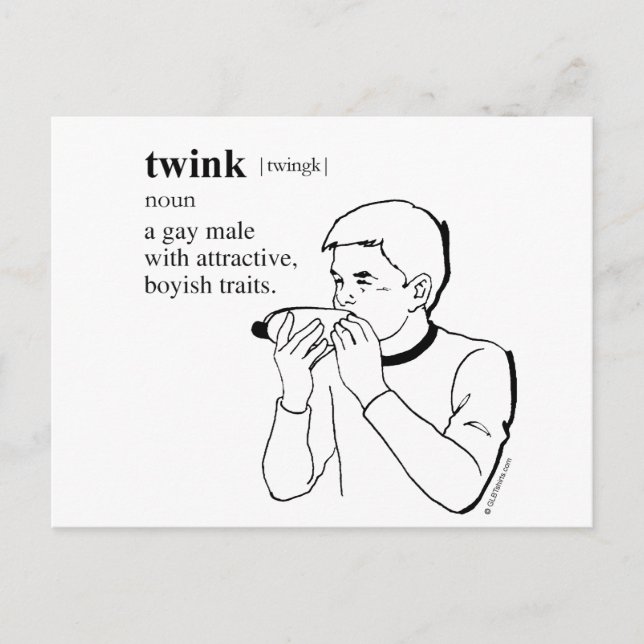 TWINK POSTKARTE (Vorderseite)