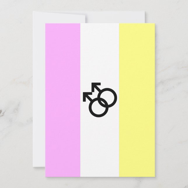Twink Pride Flag Feiertagskarte (Vorderseite)