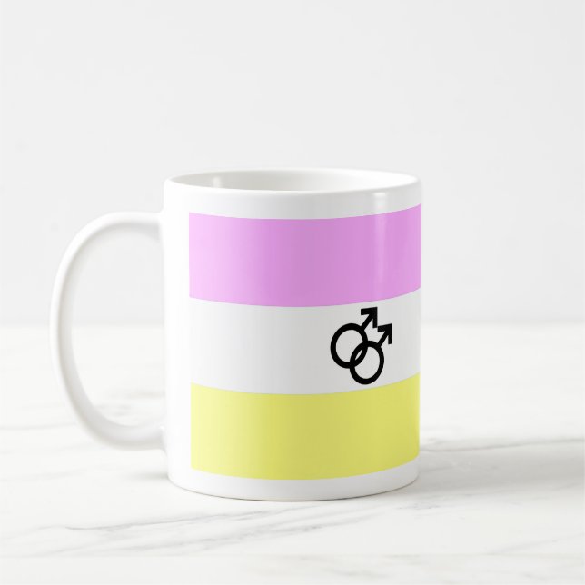 Twink Pride Flag Kaffeetasse (Links)