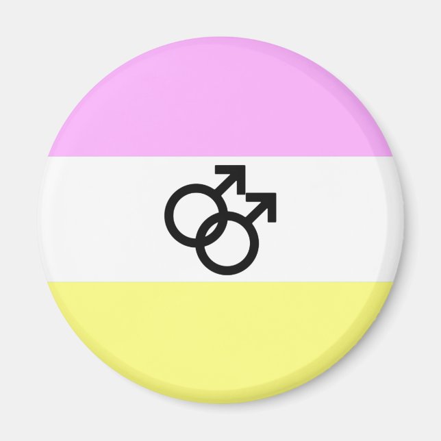 Twink Pride Flag Magnet (Vorne)
