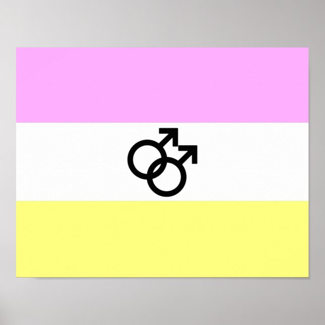 Twink Pride Flag Poster (Vorne)
