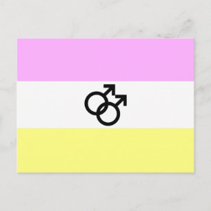 Twink Pride Flag Postkarte