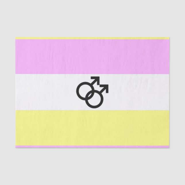 Twink Pride Flag Seidenpapier (Vorderseite)