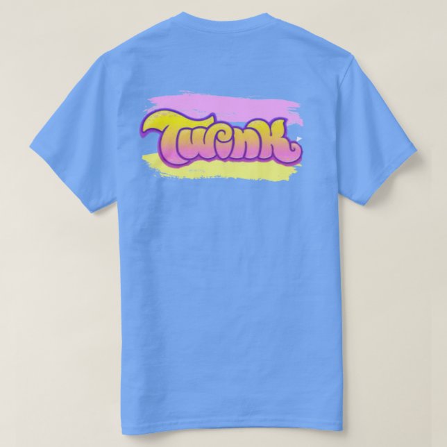 Twink Pride T-Shirt (Design Rückseite)