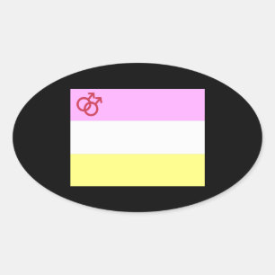 Twink Stolz Ovaler Aufkleber
