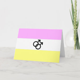Twink-Stolzflagge Feiertagskarte