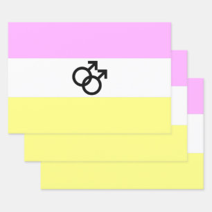 Twink-Stolzflagge Geschenkpapier Set