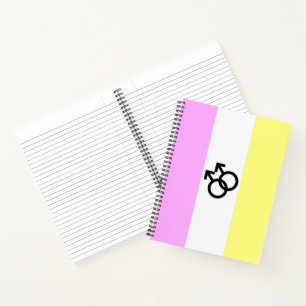 Twink-Stolzflagge Notizbuch
