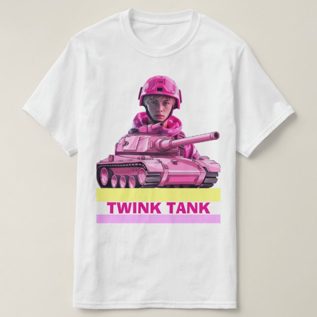 TWINK TANK LGBTQIA+ PRIDE T - SHIRT (Design vorne)