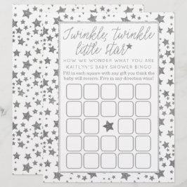 Twink, Twinkle Little Star Baby Shower Bingo