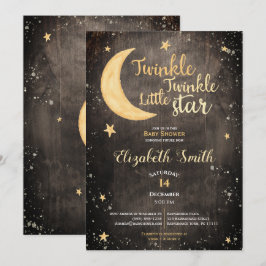 Twinkl-Stern geschlechtsneutrale Babydusche Einladung