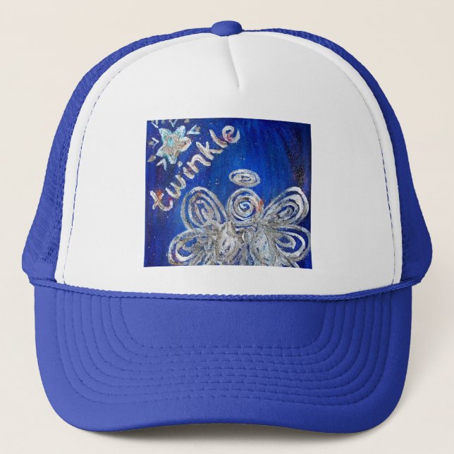 Twinkle Angel Hat oder Cap Truckerkappe (Vorderseite)
