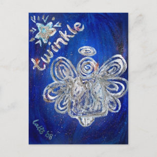 Twinkle Angel Postcard Postkarte
