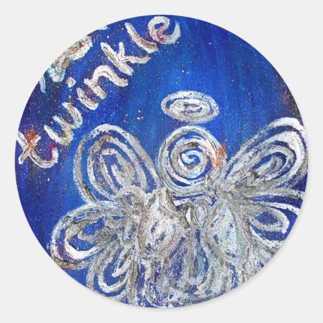 Twinkle Angel Sticker (Vorderseite)
