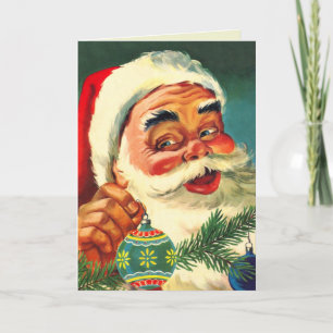 Twinkle im Auge Santa Feiertagskarte