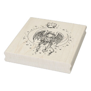 Twinkle Kleine Engel und Illustrierte Kunst Gummistempel