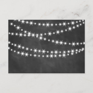 Twinkle-Leuchten UAWG 2 RSVP Karte