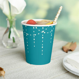 Twinkle Lights Fairy Party Cups Pappbecher