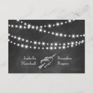 Twinkle Lights UAWG RSVP Karte