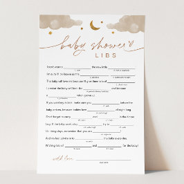 Twinkle Little Star Baby Dusche Libs Spiel