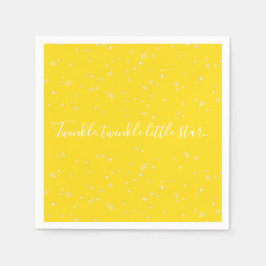 Twinkle Little Star Baby Dusche Papier Napkins Serviette