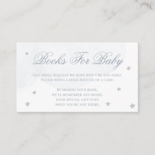 Twinkle Little Star Baby Shower Books für Baby Begleitkarte