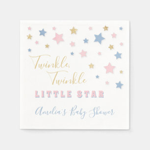 Twinkle Little Star Baby Shower Napkin Serviette