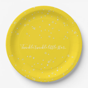 Twinkle Little Star Babydusche Teller