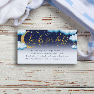 Twinkle Little Star Blue Boy Baby Shows Begleitkarte