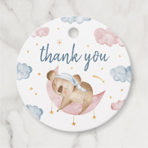 Twinkle Little Star Gender Reveal Gefallen Tags Geschenkanhänger