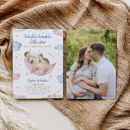 Twinkle Little Star Gender Reveitation Einladung