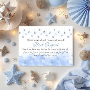 Twinkle Little Star Jungenbuch für Baby Shower Spi Begleitkarte