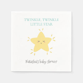 Twinkle Little Star Kinderzimmer Rhyme Baby Dusche Serviette