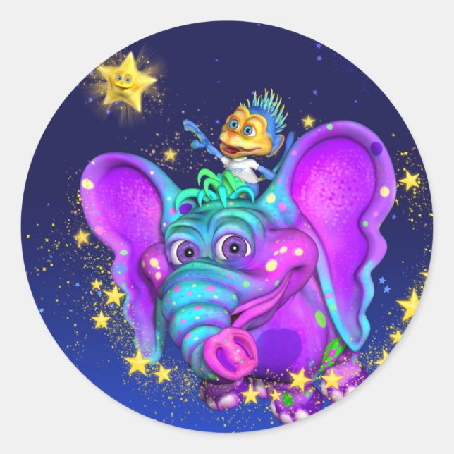 Twinkle Little Star Stickers (Vorderseite)